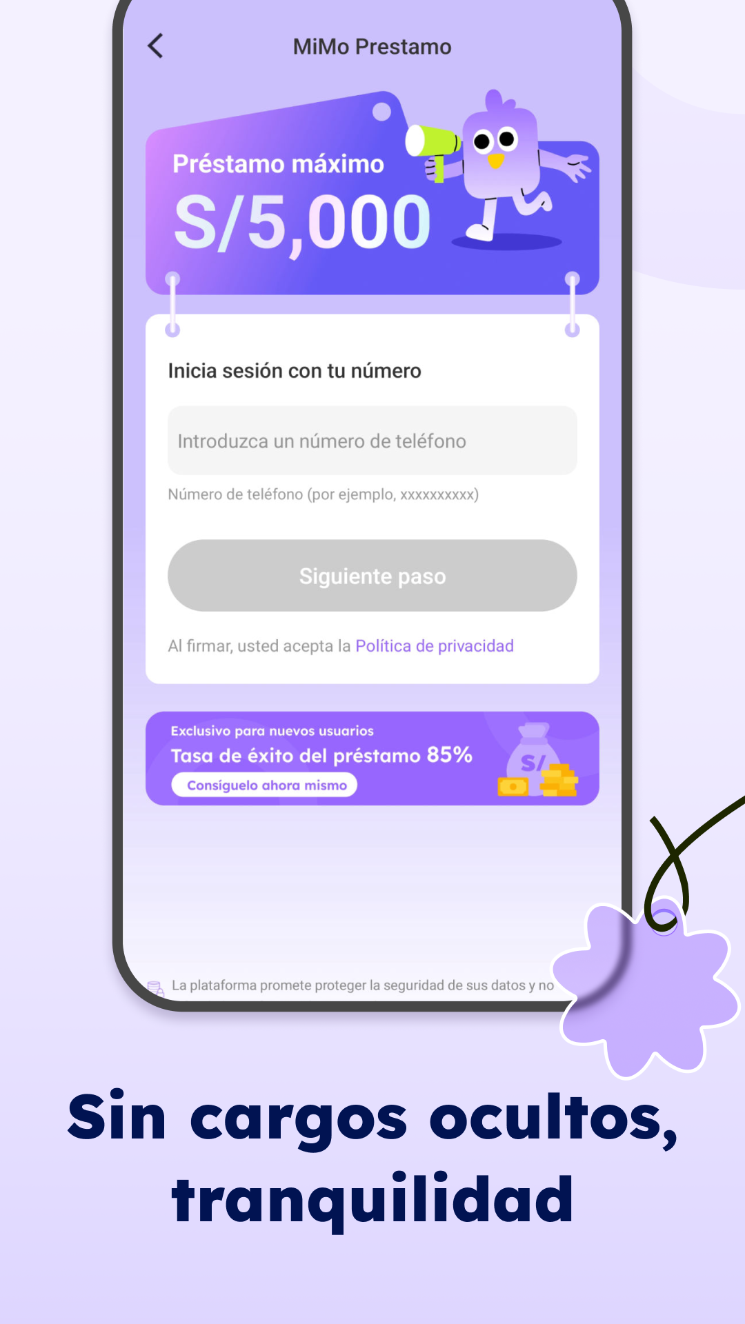 Inicio de sesión y transparencia