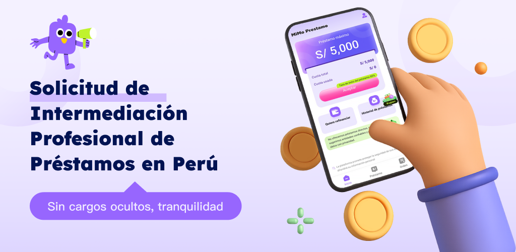 MiMo Prestamo: intermediación profesional de préstamos en Perú